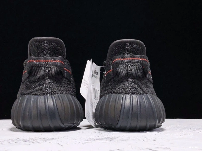Adidas Static Yeezy 350 (Reflective) Boost V2 Black FU9007 - 1015